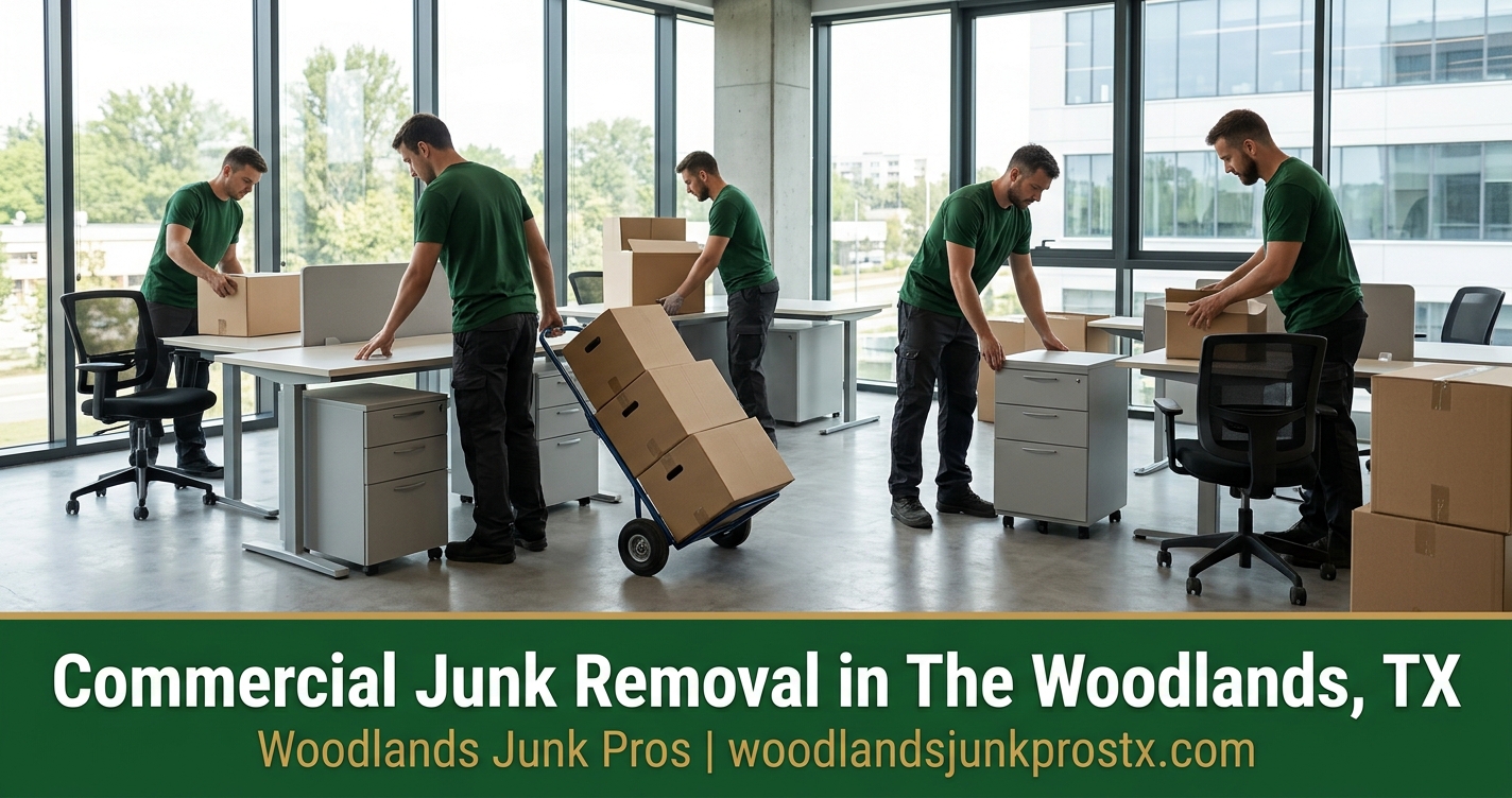Commercial Junk Removal in The Woodlands TX