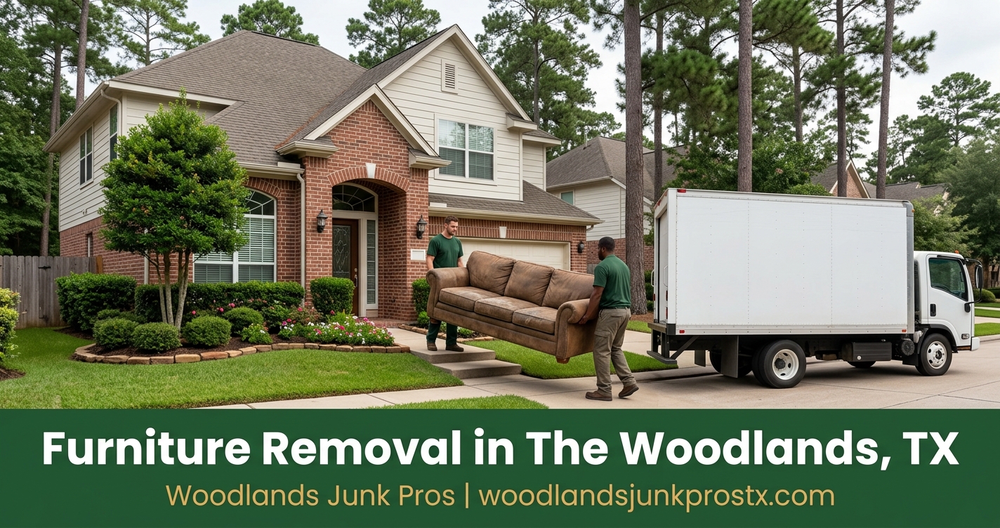 Furniture Removal in The Woodlands TX