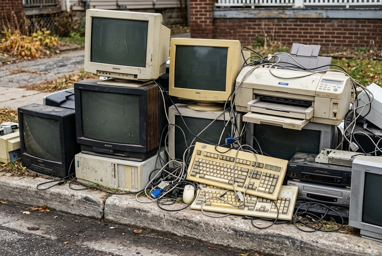 E-waste recycling in The Woodlands TX