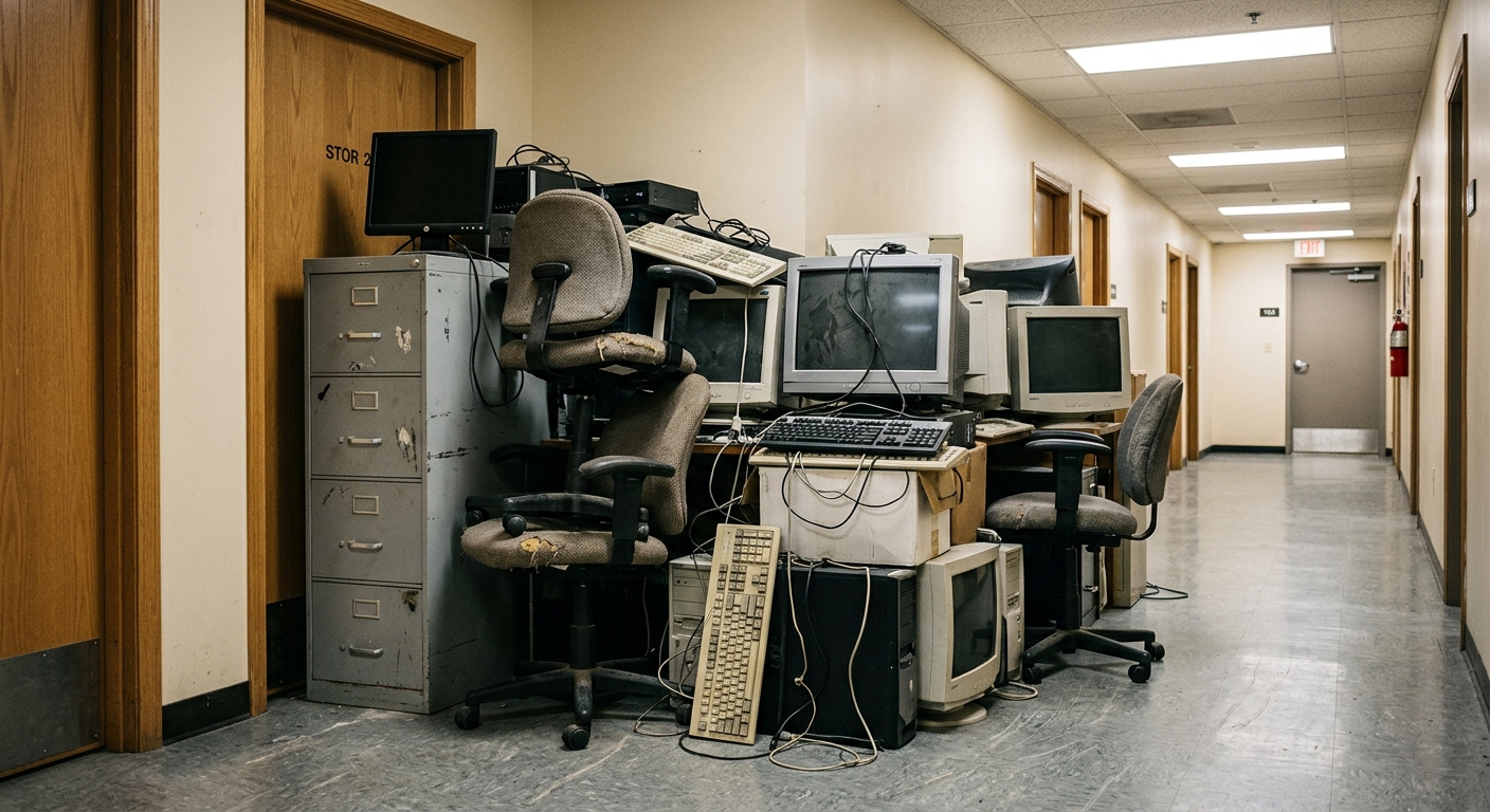 Commercial junk removal in The Woodlands TX