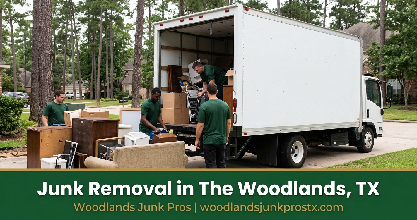 Junk Removal in The Woodlands TX