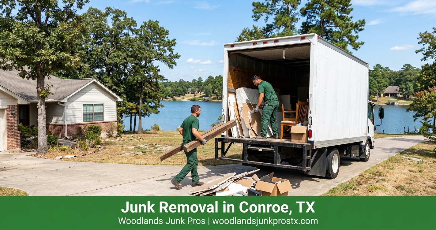 Junk Removal in Conroe TX