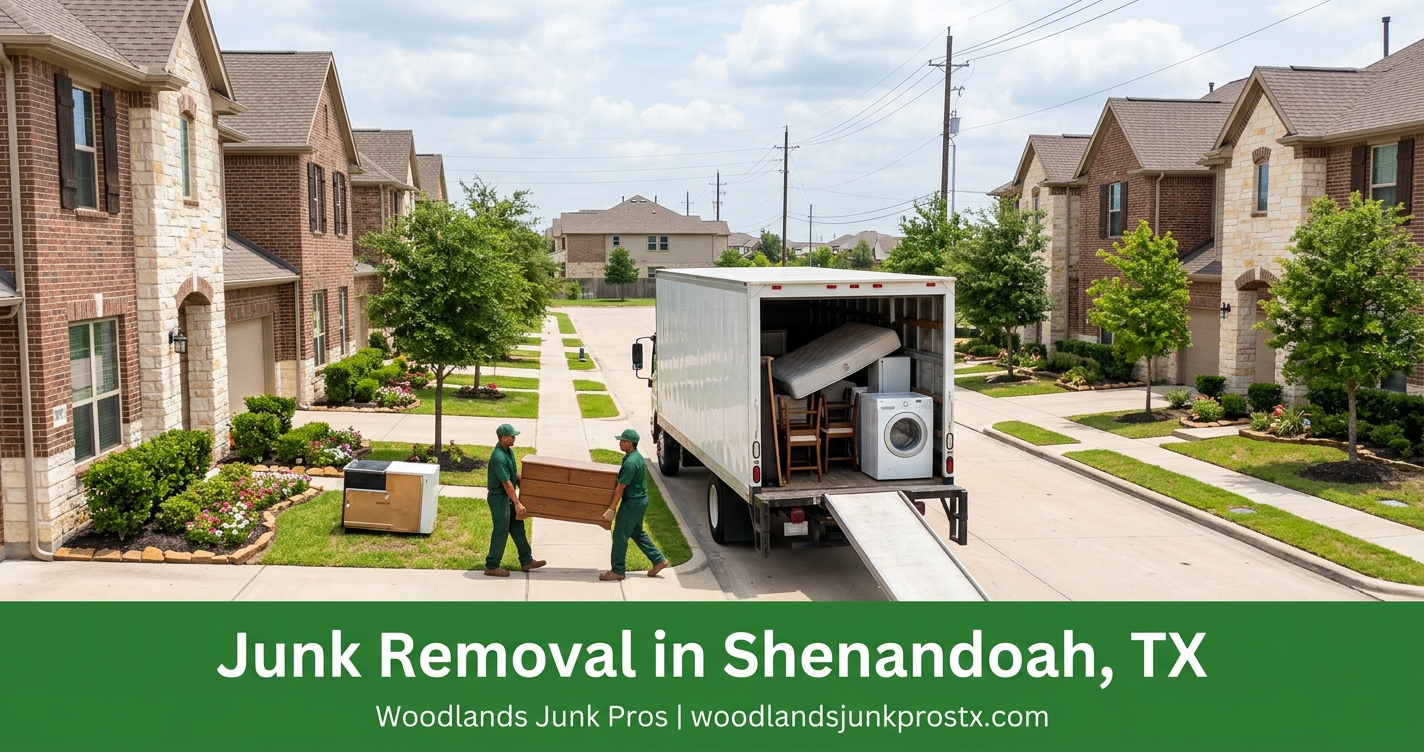 Junk Removal in Shenandoah TX