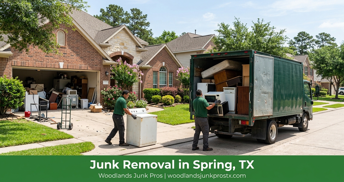 Junk Removal in Spring TX