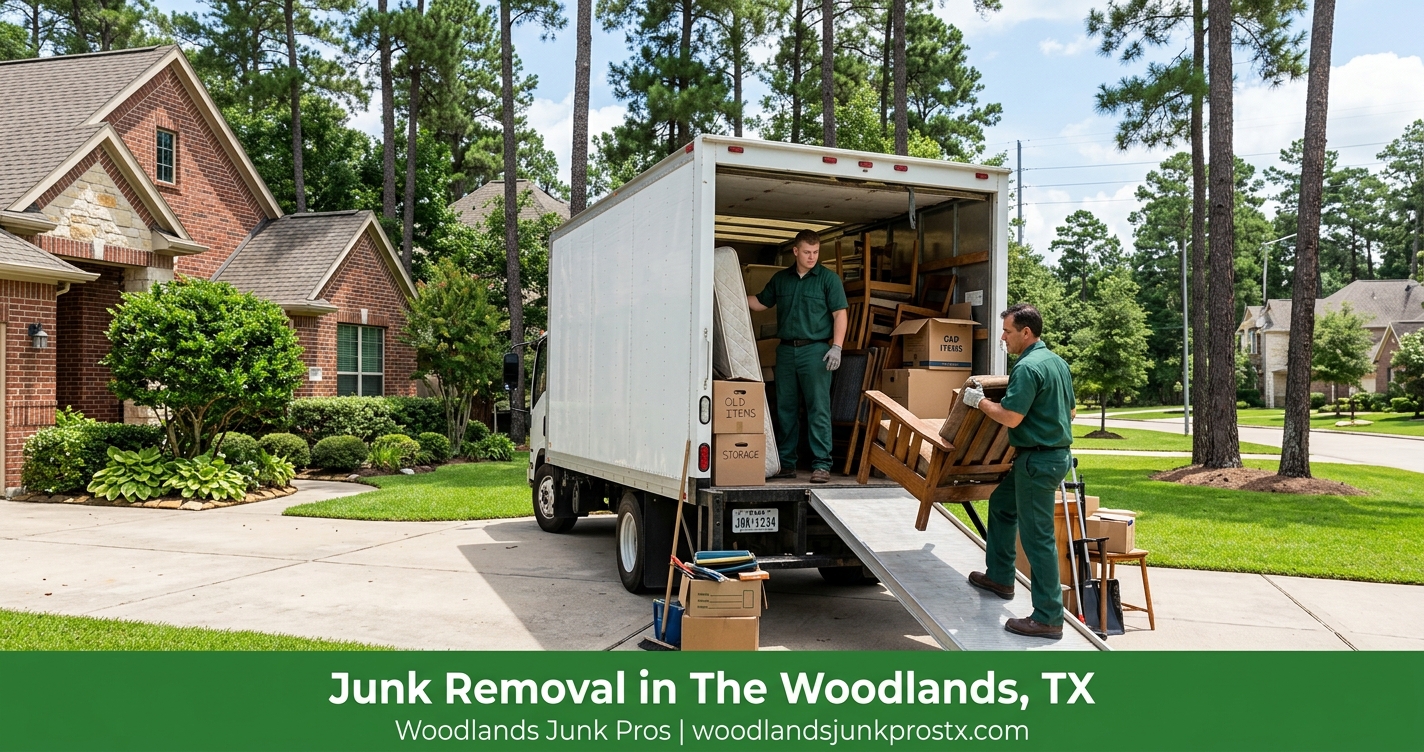 Junk Removal in The Woodlands TX
