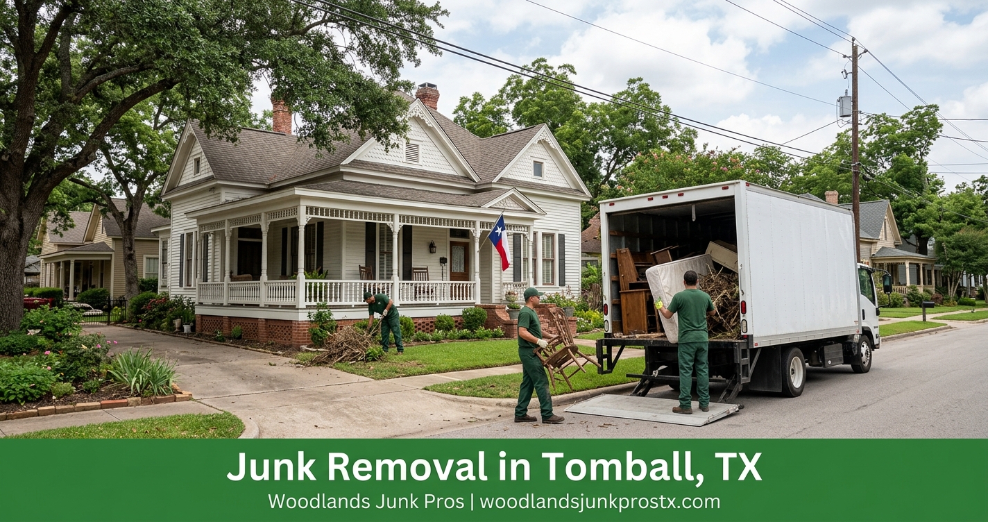 Junk Removal in Tomball TX